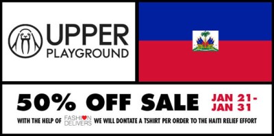 Upper Playground 50% Off Sale