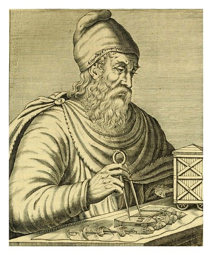 004-Arquimedes-Les vrais pourtraits et vies des hommes illustres grecz, latins et payens 1584-André Thevet