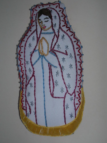 Embroidered Mary