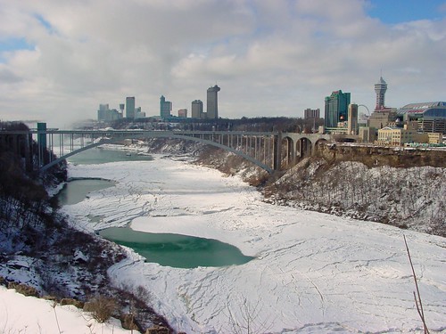 When was Niagara Falls discovered?