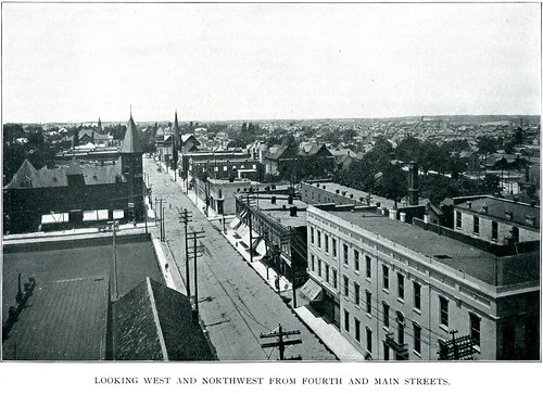 1902 or earlier view of Northwest Joplin centered on Fourth Street
