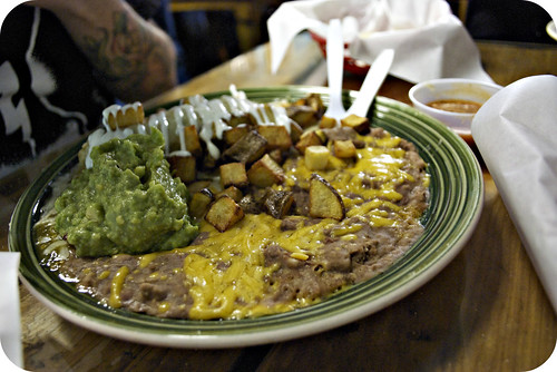 Hugo's- tamale plate