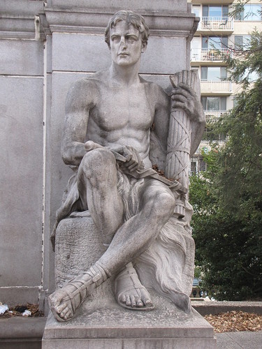 Meridian Hill Park statue