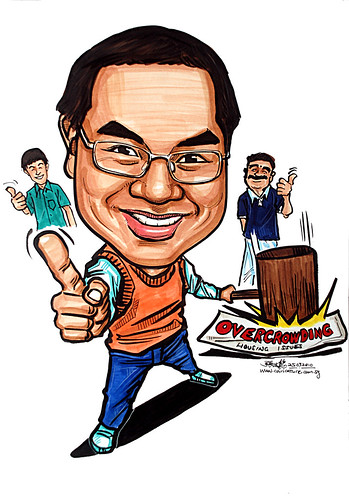 Caricature for Ministry of Manpower - 17