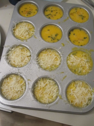 Adding cheese