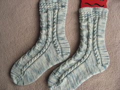 Alice socks finished