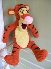 Crocheted Tigger front