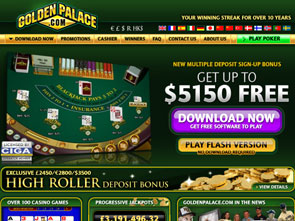 Golden Palace Casino Home