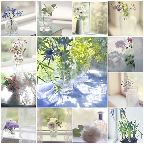 Things I love Thursday - flowers on the windowsill