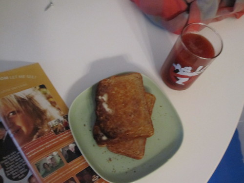 Toast and clamato at home
