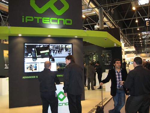 In the IPtecno booth at SICUR 2010 5