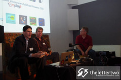 Dale, Seth, and Robert Scoble at the March 30th App Showcase