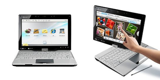 ASUS Eee PC T91MT-PU17-WT Tablet White Netbook - 5 Hour Battery Life by Rockpolaris