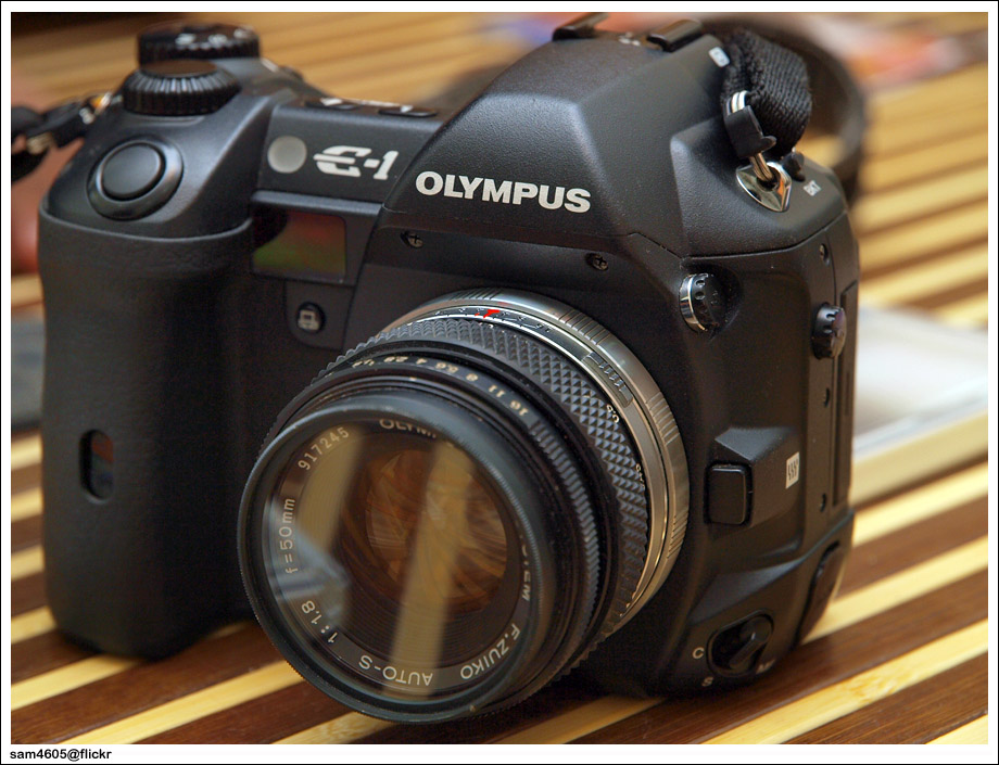 Olympus E1 + OM 50mm f/1.8