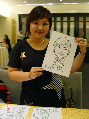 Caricature live sketching for Siam Express - 8