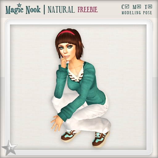 [MAGIC NOOK] Natural (Modeling Pose) /FREEBIE/