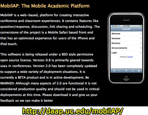 MobilAP: The Mobile Academic Platform