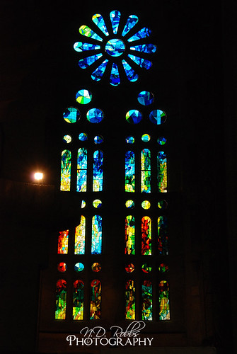 Window of Segrada Familia