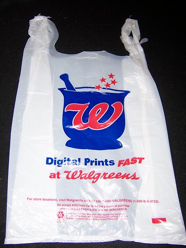 Walgreens bag