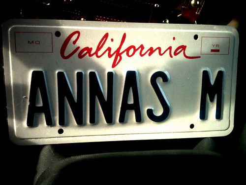 I stole my license plate today.