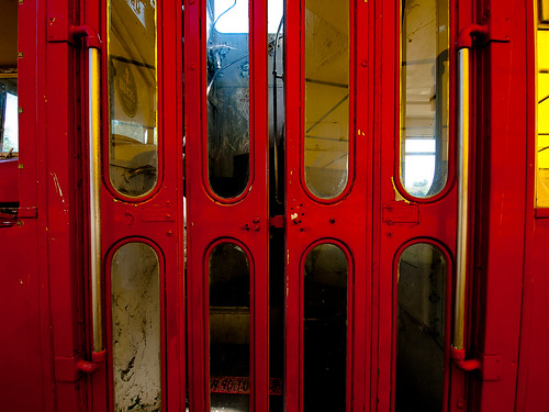 Bristol Bus Folding Doors Wide