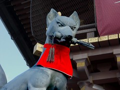 Statue of Fox2 - Fushimi Inari Taisha