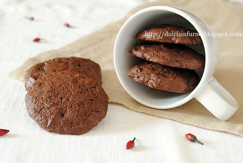 Biscotti al Cioccolato e Peperoncino-Hot Chocolate Chip Cookies