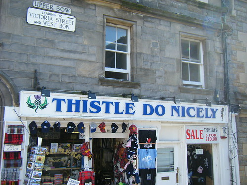 Toot shop in Edinburgh