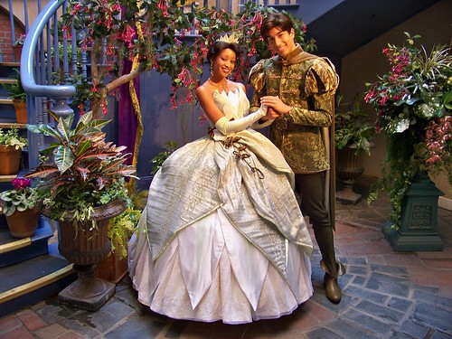 the princess and the frog tiana and charlotte. Tiana and Naveen at the