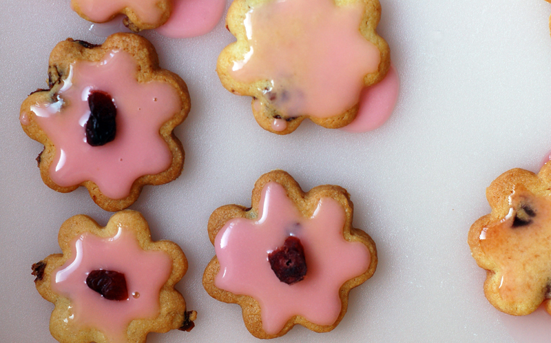 Pink Christmas Cookies