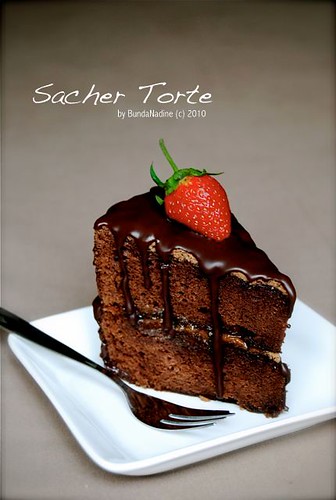 Sacher Torte - a slice