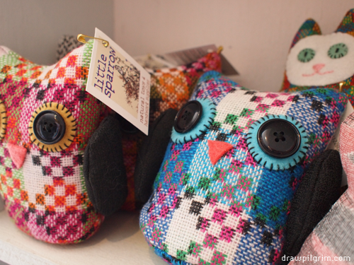 handmade toy owls