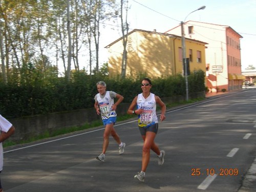 Monica alla Maratona di Lucca 2009
