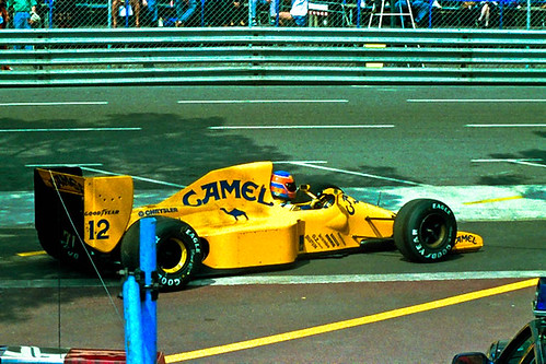 Martin Donnelly UK Lotus Lamborghini Out of Box 1990 Monte Carlo