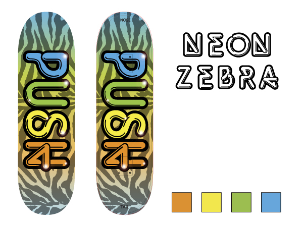 Neon Zebra Design