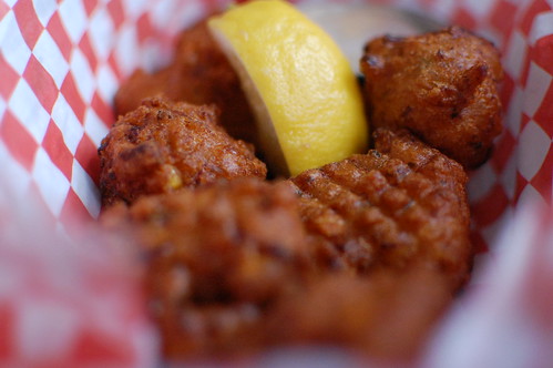 Lobster fritters