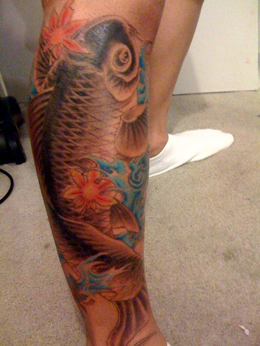 wwwfajnetatuazepl tatua ryby koi na ydce