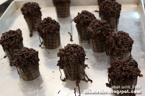 swirly chocolate cupcakes
