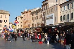 Piazza Navona at Christmastime
