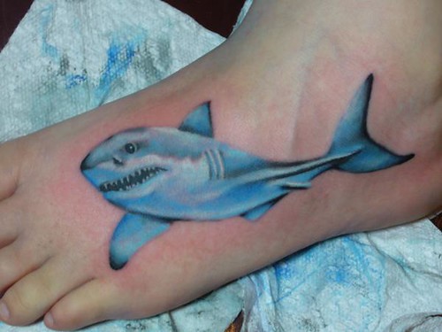 shark tattoo. Shark Realism Tattoo