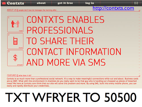 Request Wesley Fryer's SMS Business Card