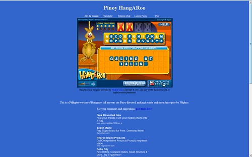 Pinoy Hangaroo screencapture featuring Gibo
