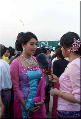 Myanmar Academy Awards For 2008 Myanmar Model Thazin