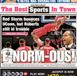 NY Post cover E-Norm-Ous