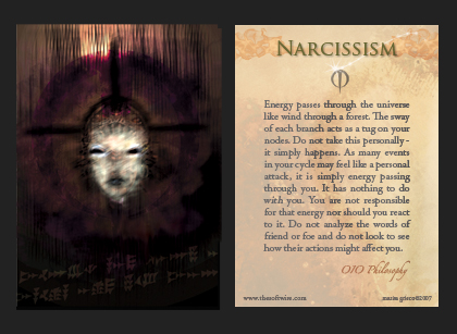 narcissism card