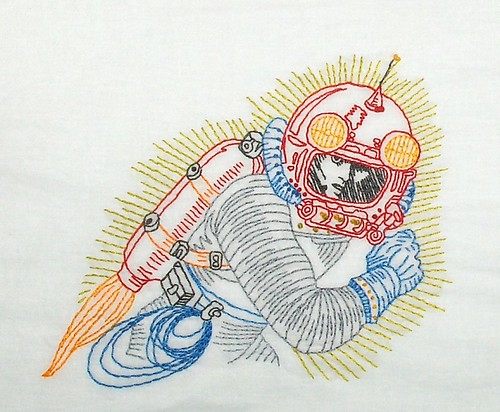 Spaceman - Sew Lovely Embroidery