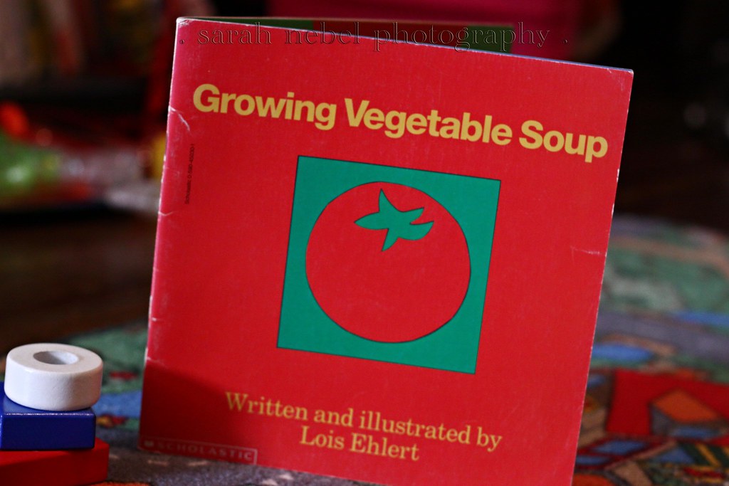 . growing vegetable soup .