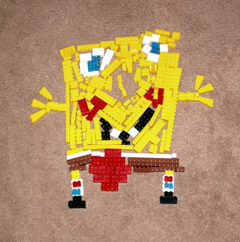 Spongebob Lego Mosaic