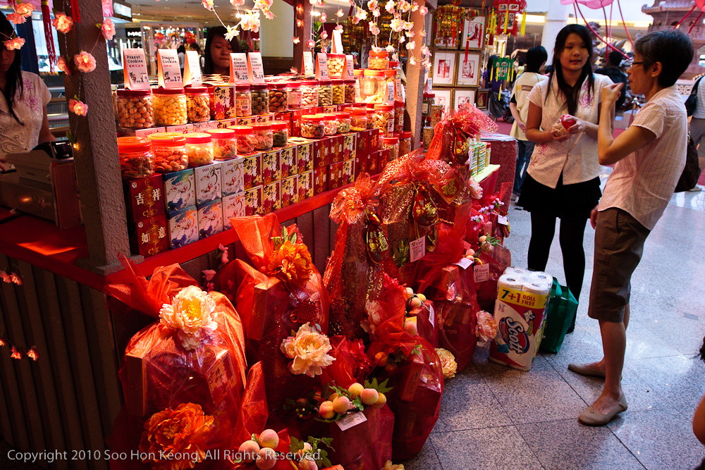 Chinese New Year Shopping @ Mid Valley, KL, Malaysia