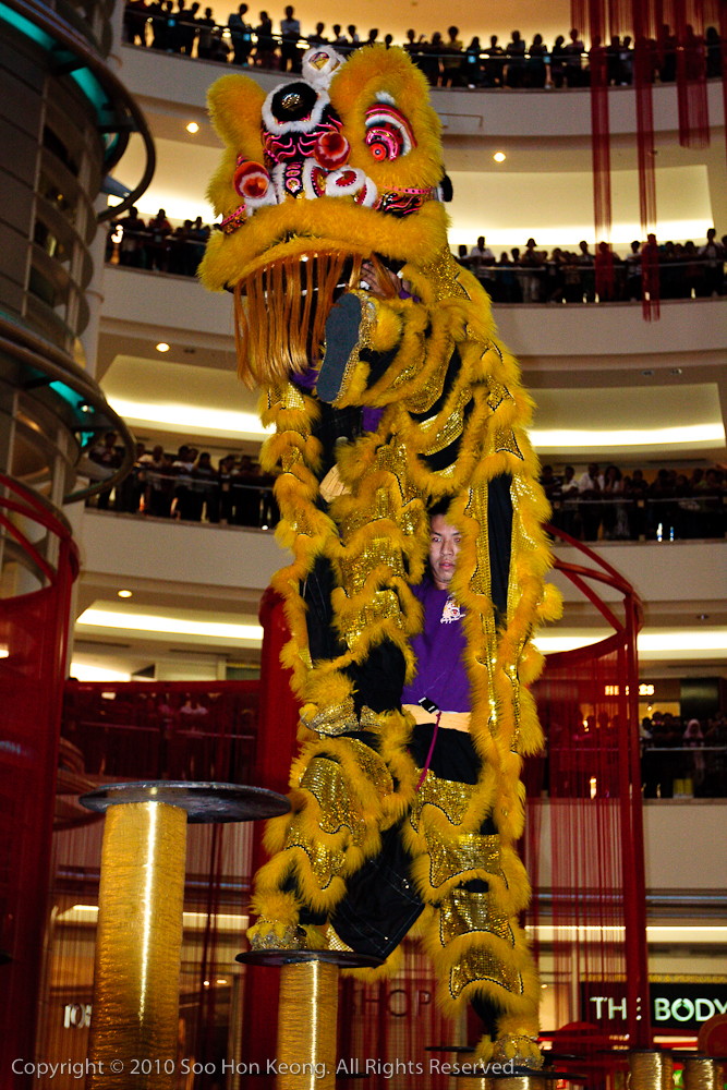Lion Dance @ KLCC, KL, Malaysia